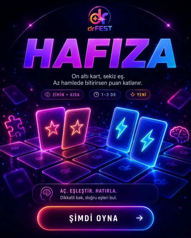 Hafıza oyun görseli