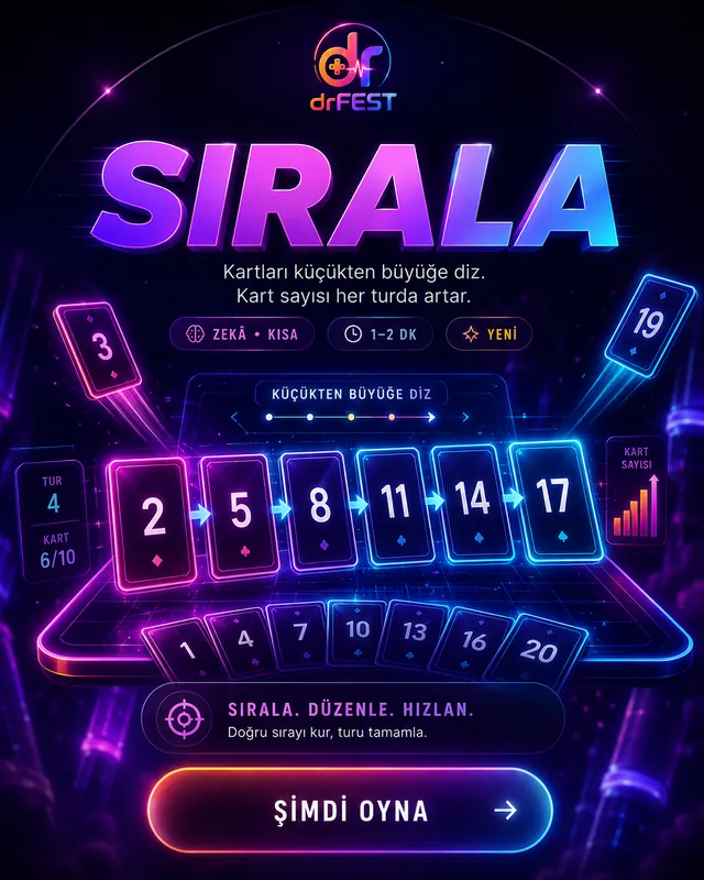 Sırala oyun görseli