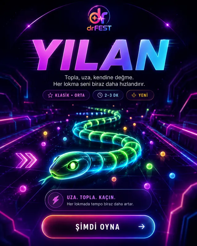Yılan oyun görseli