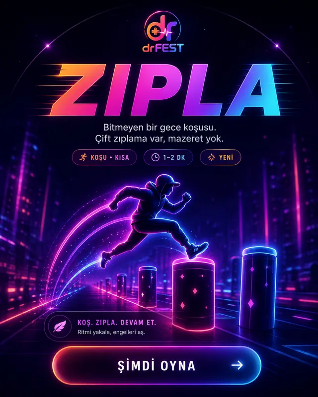 Zıpla oyun görseli